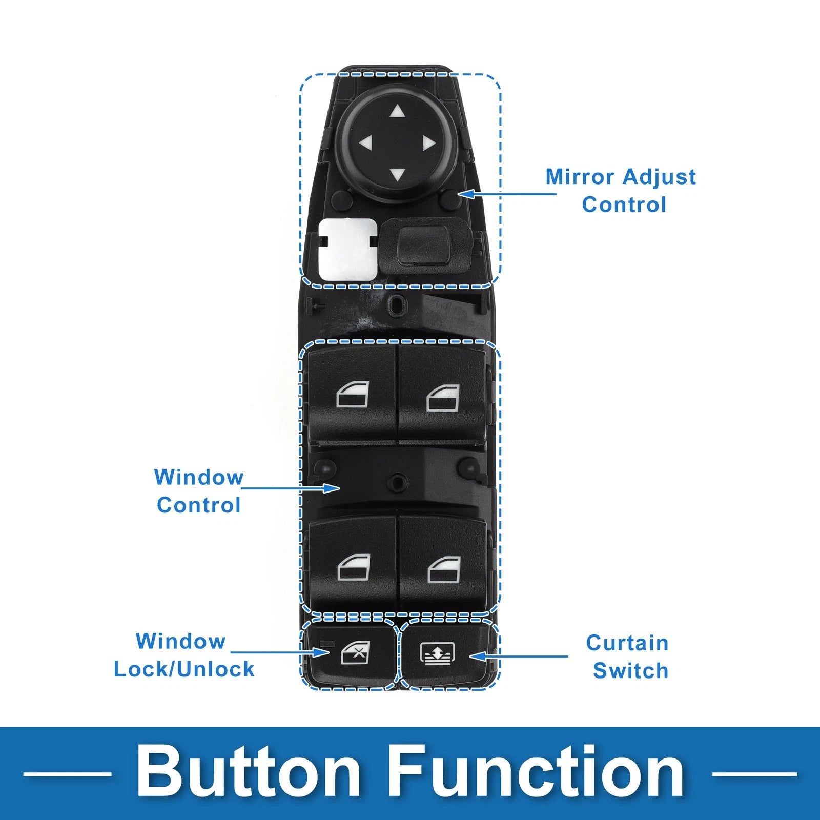 Power Window Switch for BMW 320i 2013–2018 Window Control Replacement