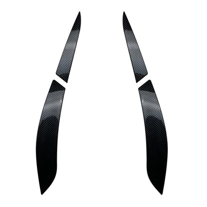 Rear Tail Light Lamp Eyelid Trim Cover for VW Golf MK6 (2008–2013) Carbon Fiber
