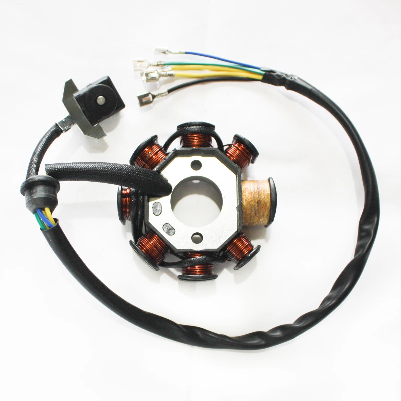 8 Poles Magneto Flywheel Stator for 150cc 200cc 250cc Engine PIT Quad ATV