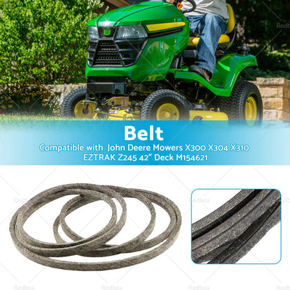 Belt for John Deere Mowers X300 X304 X310 EZTRAK Z245 42" Deck M154621