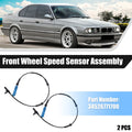 2PCS ABS Wheel Speed Sensor Left Right Front for BMW 525i (1995–2003)