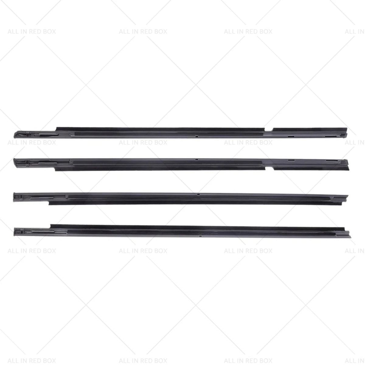4X Window Weatherstrips Trim Belt Set for Mitsubishi Lancer (2008–2017)