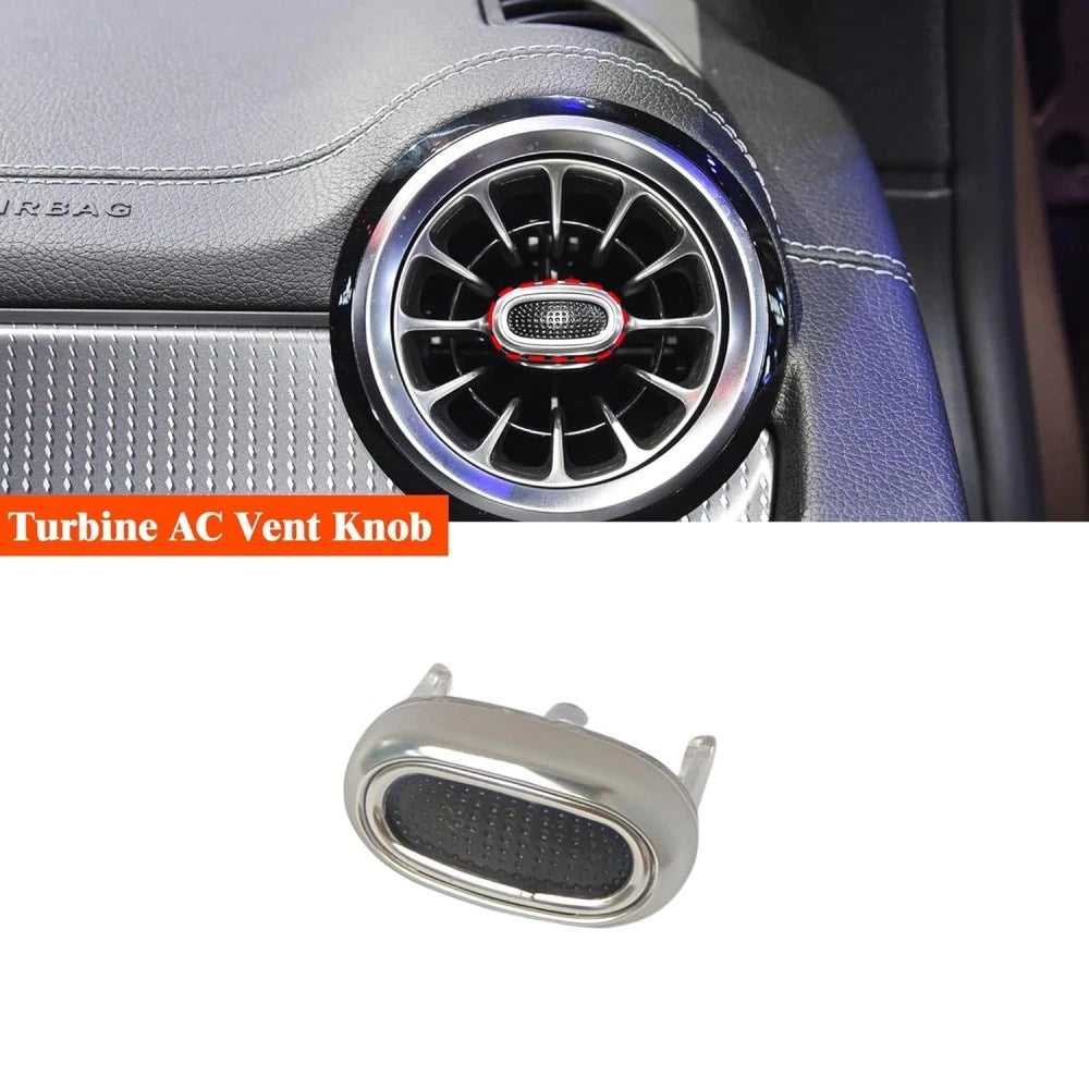 3PCS Front A/C Air Vent Outlet Knob for Mercedes-Benz A-Class GLA GLB (2018–2023)