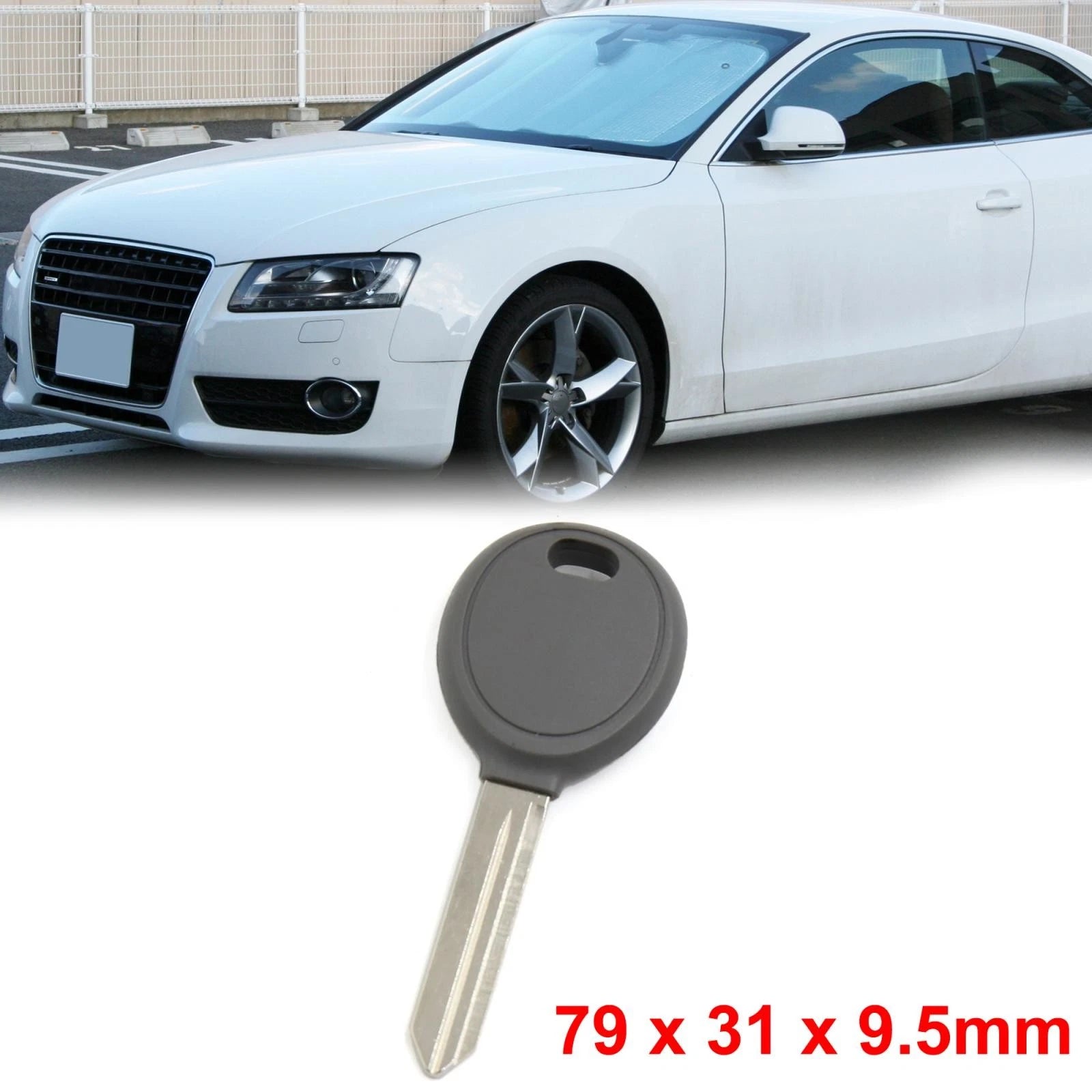Replacement Ignition Transponder Key 64 Chip for Jeep Dodge (2000–2019)