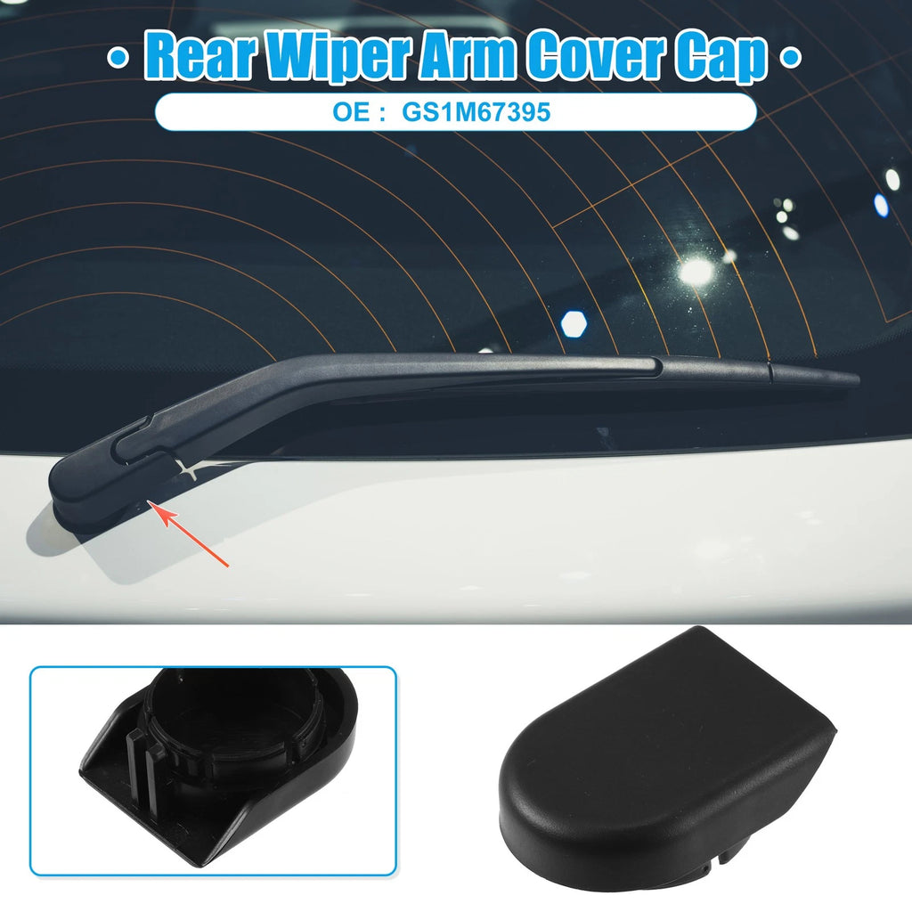 Windshield Wiper Arm Nut Cover Cap Replacement for Mazda CX-5 CX-7 RX-8 (2007–2012)