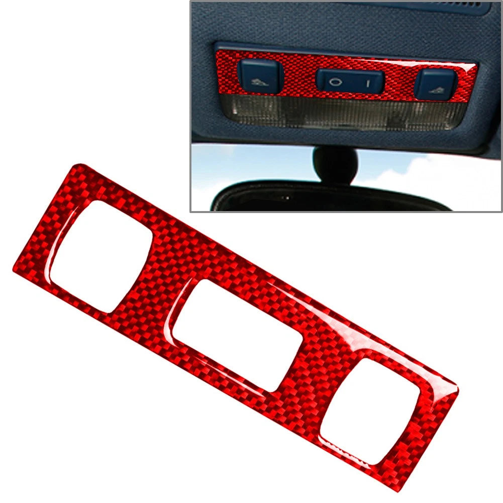 Hardtop Reading Light Panel Cover for Audi TT 8N (2001–2006) Red
