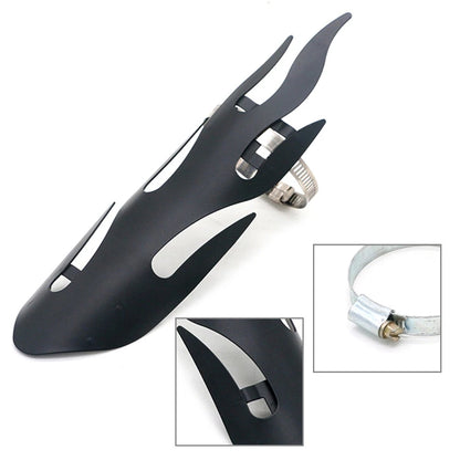 Exhaust Muffler Pipe Heat Cover Shield Heel Guard for Harley Motorcycle
