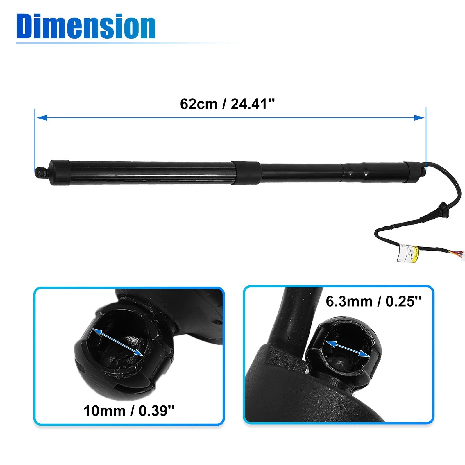 Tailgate Lift Support Pair for Toyota RAV4 Rear Lift (2006–2012)