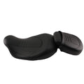 Artificial Leather Seat for Harley Touring (2009–2024) Black Driver Passenger