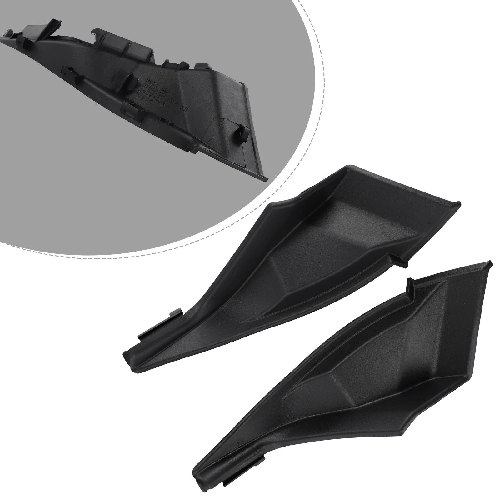 Front Windshield Corner Trim Cover Kit for Outlander (2014–2022)