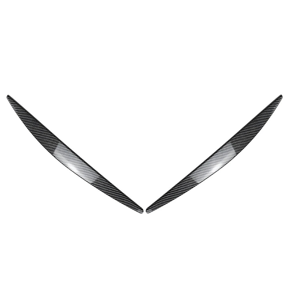 2X Headlight Eyelid Trim for Skoda Octavia MK3 (2015–2017)