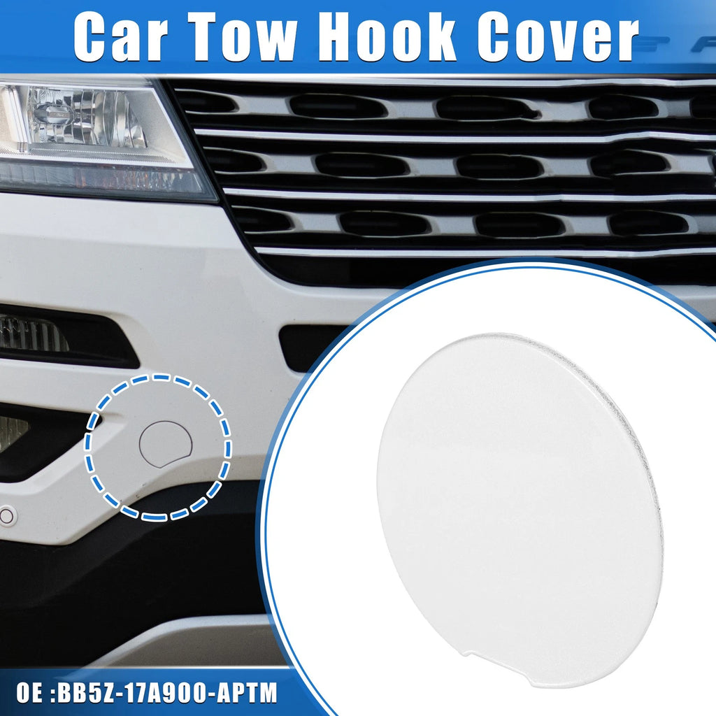 Tow Eye Hook Cover Cap Front Bumper Replacement for Ford Explorer (2011–2015)