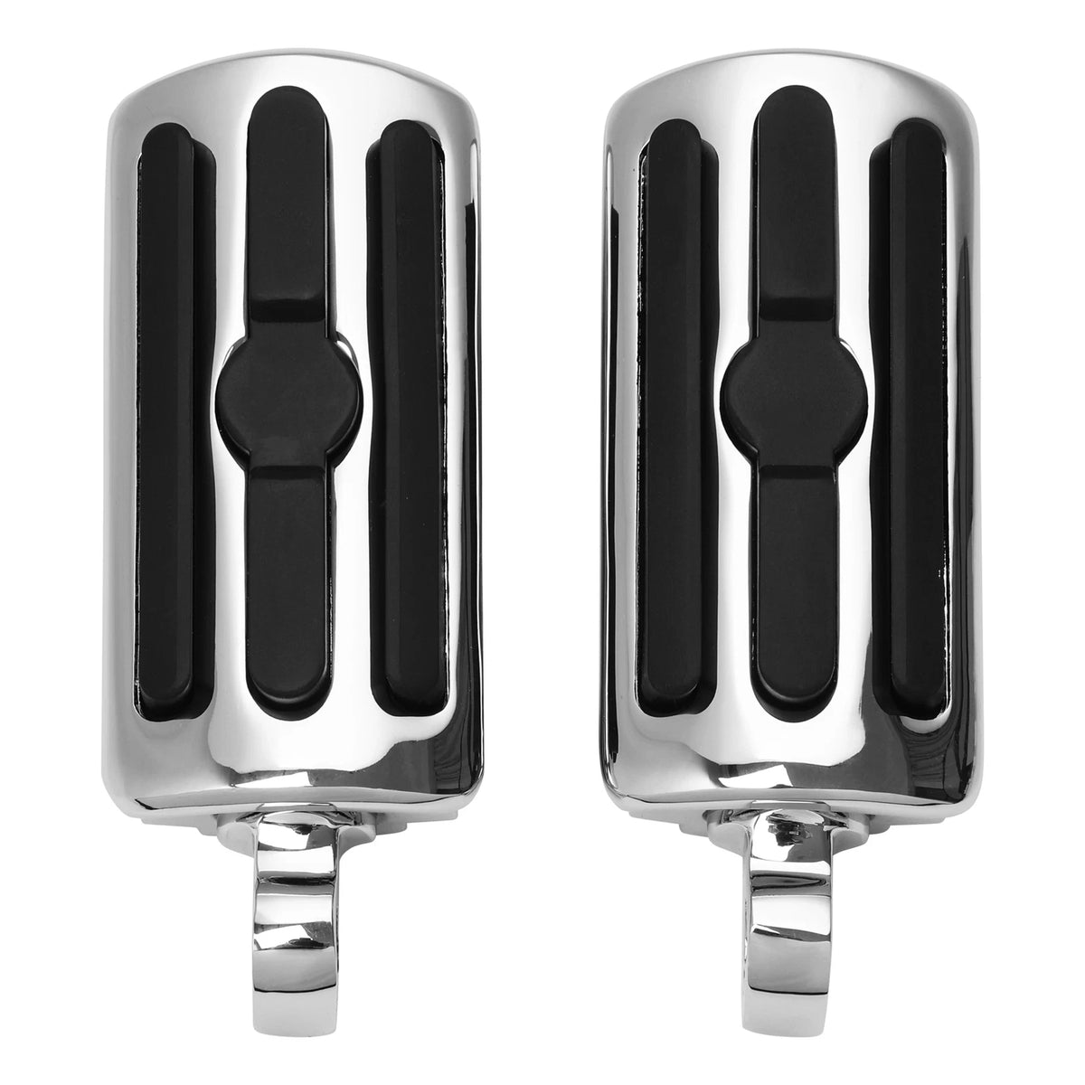 10mm Chrome Highway Foot Pegs for Harley Davidson Touring Softail