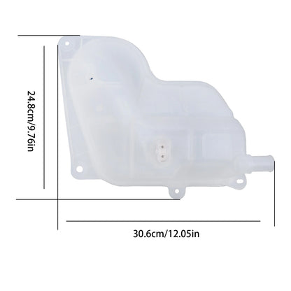 Coolant Expansion Tank Reservoir w/Cap 8D0121403 for VW Passat/Audi A4/A6 (1998–2005)