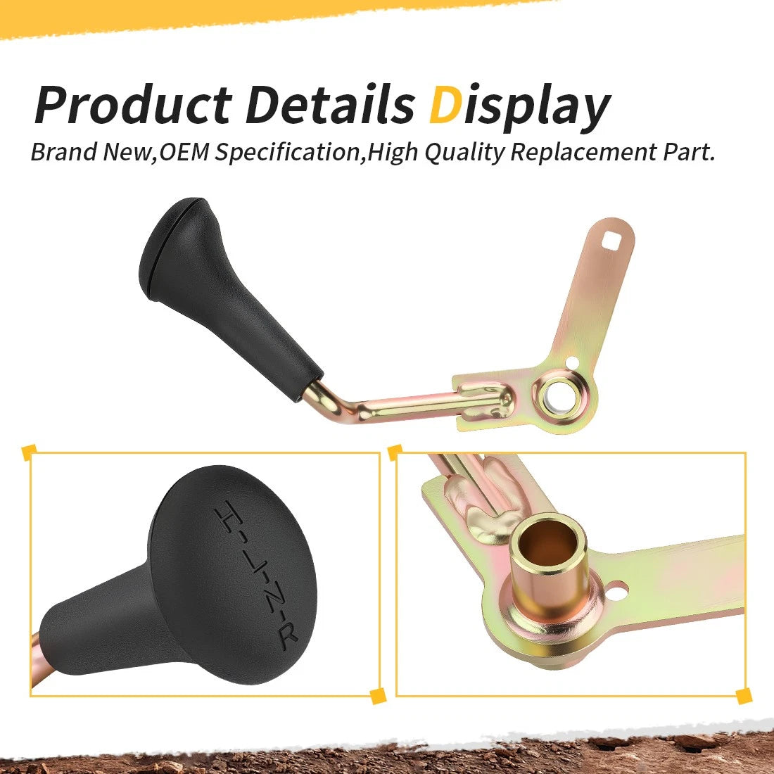 Gear Selector Shift Lever Kit for Polaris Ranger 500 700 800 900 (2006–2019)