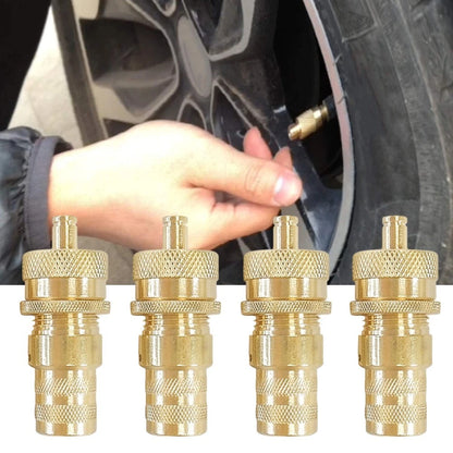 Brass Automatic Tire Deflator for Car and Motorcycle (2010–2023)