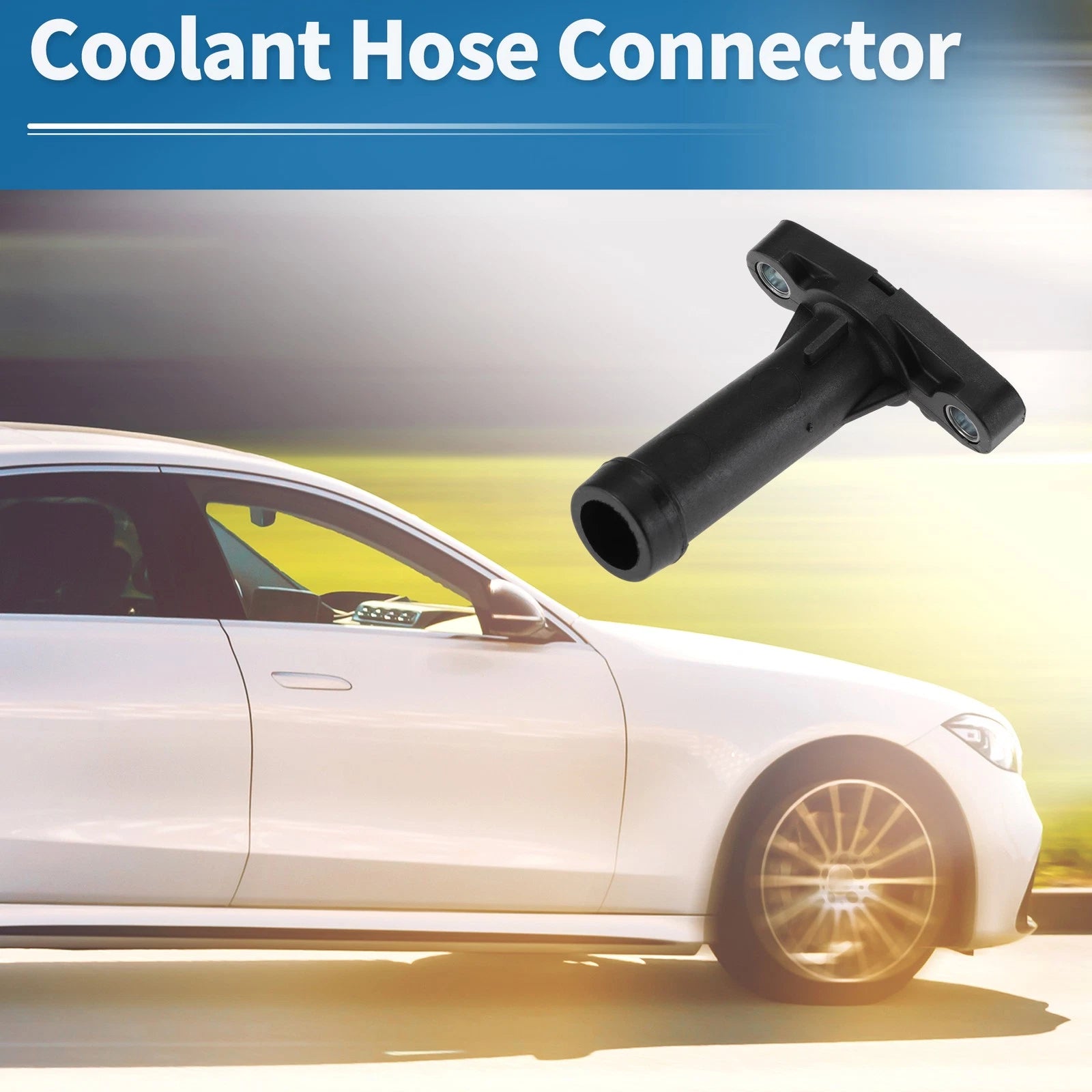 Engine Coolant Hose Connector Replacement for VW Touareg (2007–2017) Plastic