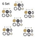 Set of 6 Carburetor Repair Kits for Tillotson RK-114HL HL-109B 112D 125C 132C 155B