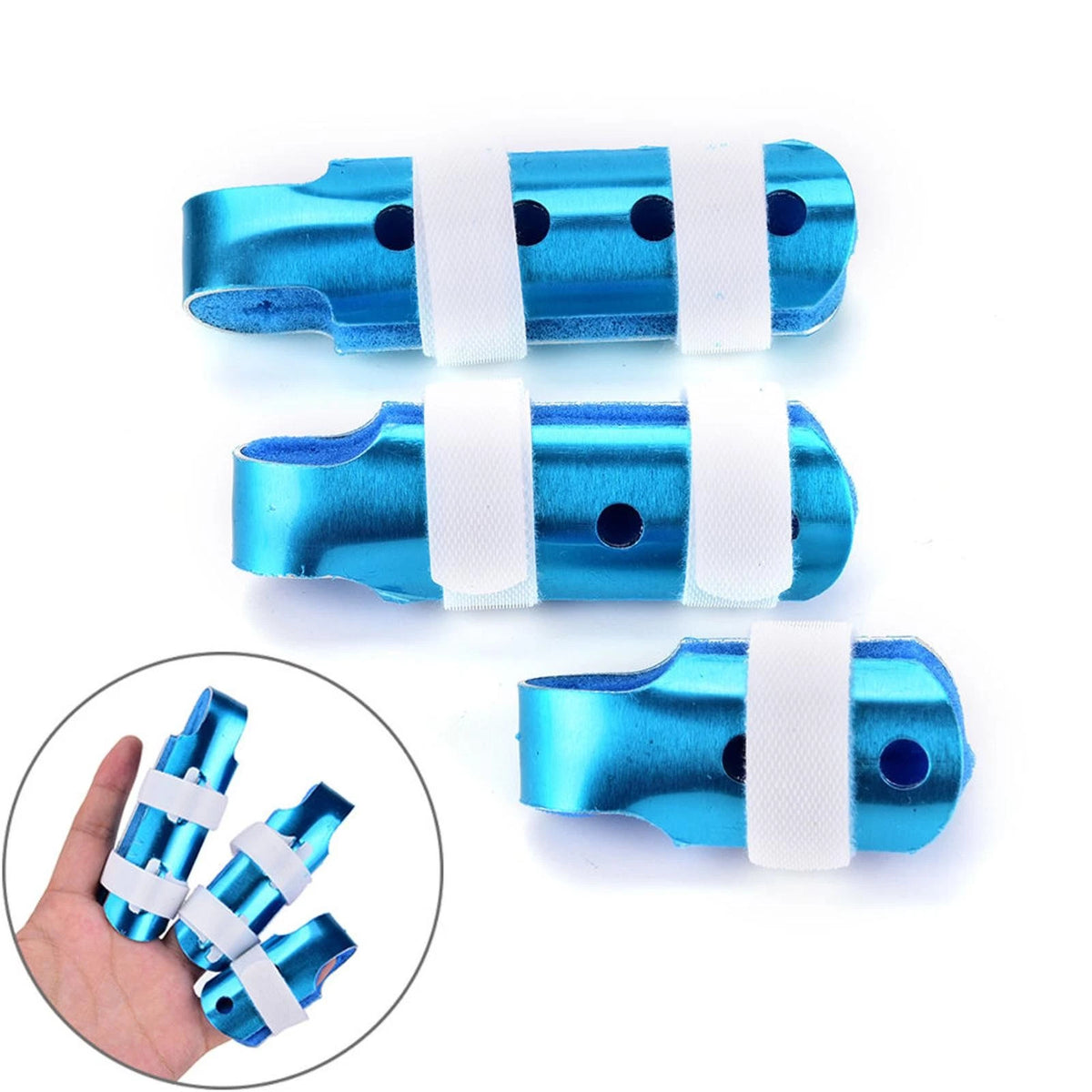 Finger Injury Splint Support Brace for Mallet DIP Joint Protector (S/M/L)