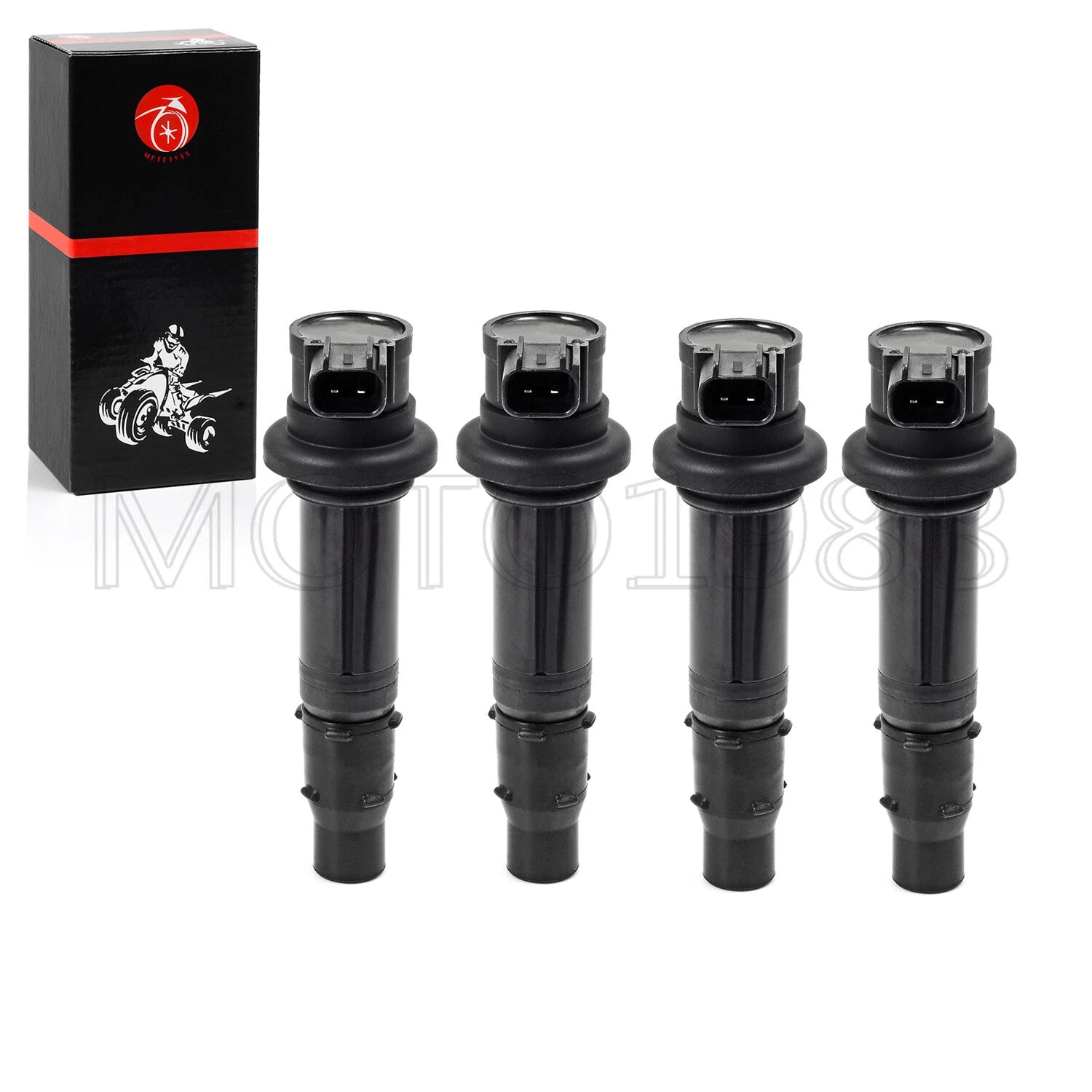 Ignition Coil Set of 4 for Yamaha YZF R6 R6S R1 FZ1 Vmax 1700 (2006–2020)