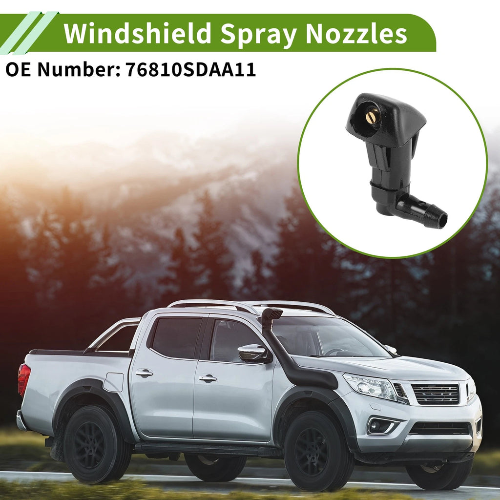 Windshield Washer Nozzle with Hose Connector for Honda Civic (2016–2021)