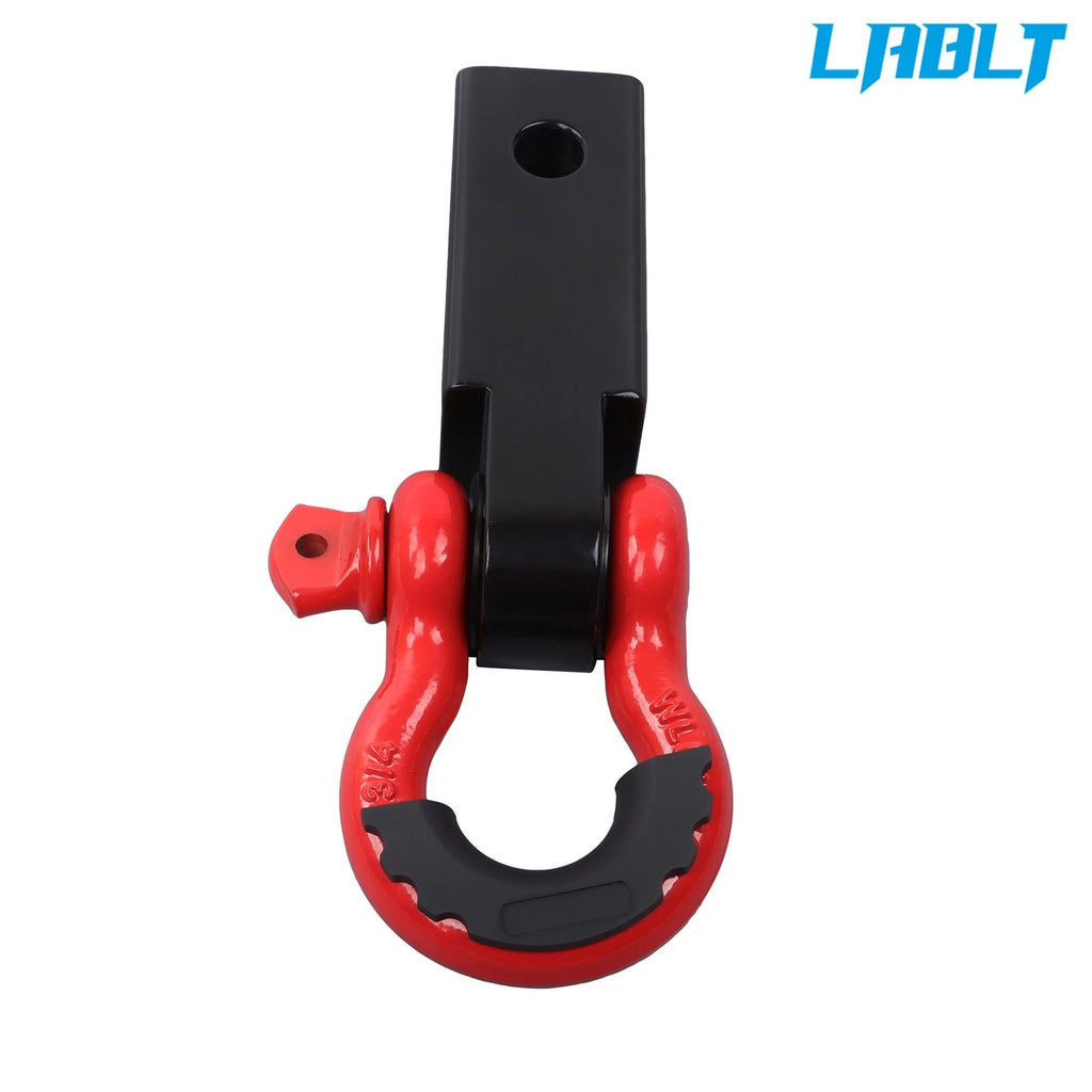Red Shackle Hitch Receiver for Trucks (Fits 2" Receivers)