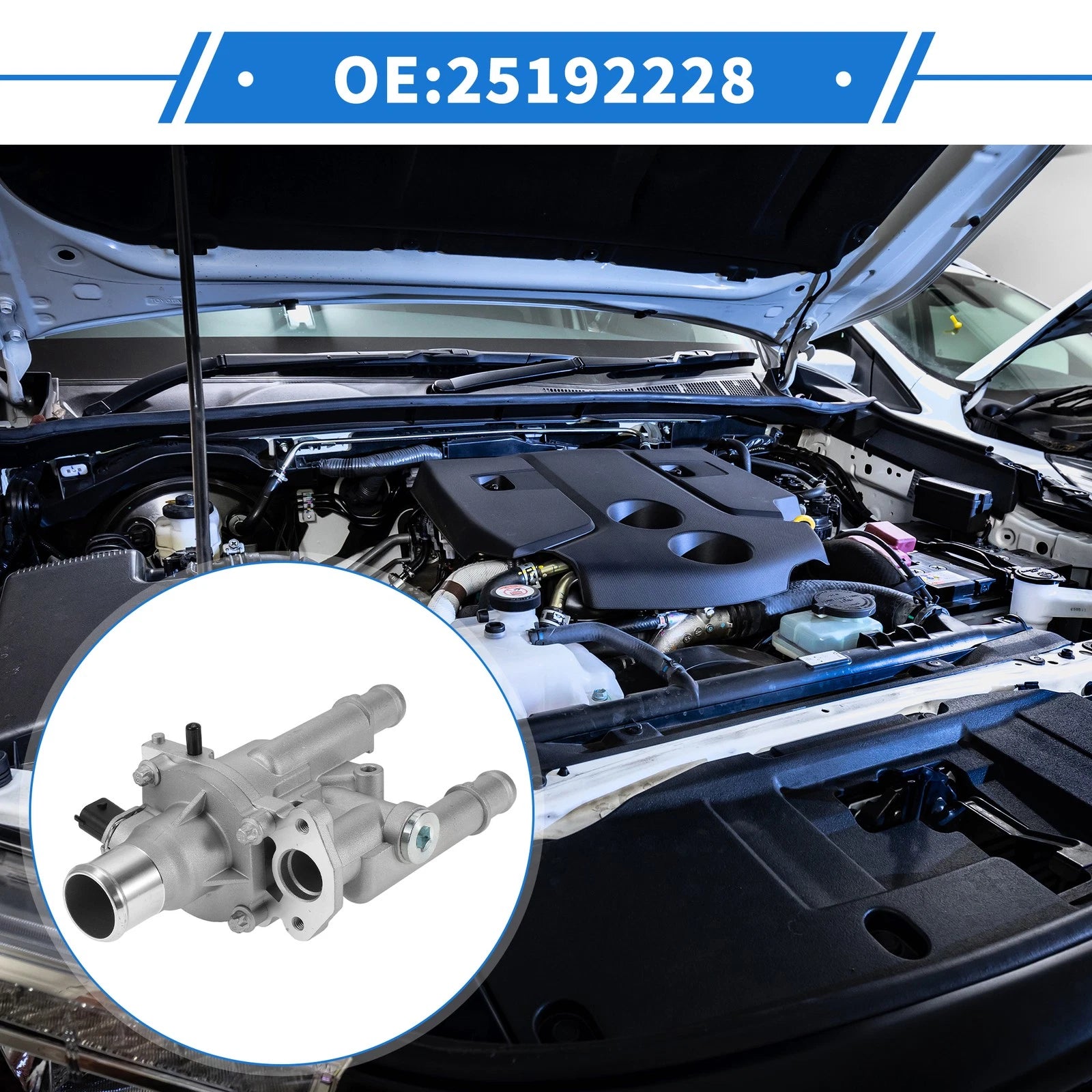 Thermostat Housing Assembly for Chevrolet Cruze (2011–2016) 1.8L Replacement