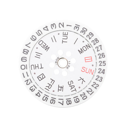 Watch Movement Week Calendar Dial Set for 8200 8205