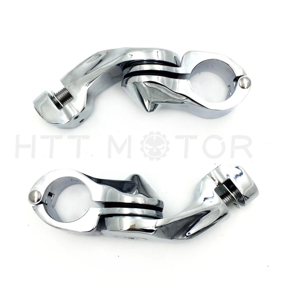 2.5" Short Angled Adjustable Foot Peg Mount Kit for Kawasaki