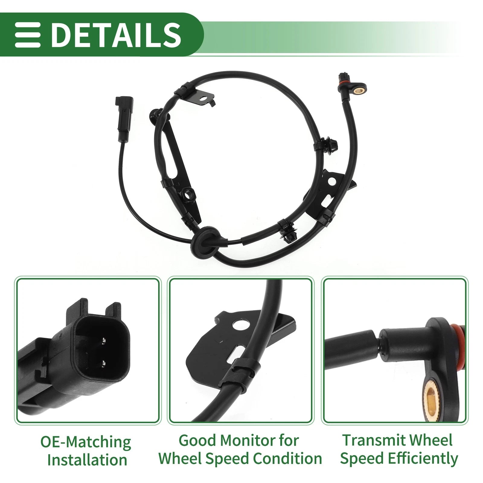 ABS Wheel Speed Sensor No. 4670B313 for Mitsubishi Eclipse Cross (2018–2023)