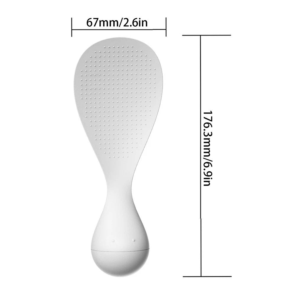 Nonstick Rice Spoon with Ergonomic Handle for Kitchen Use