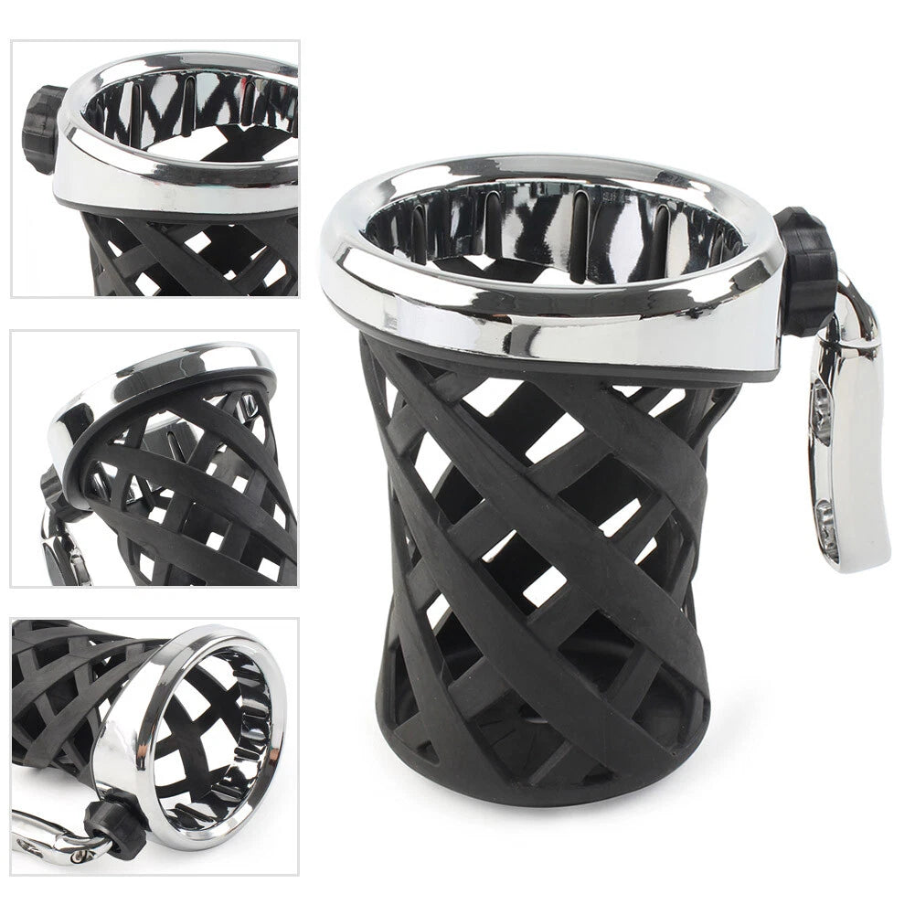 Handlebar Cup Holder with Mesh Basket for Goldwing GL1800 (2001–2021)