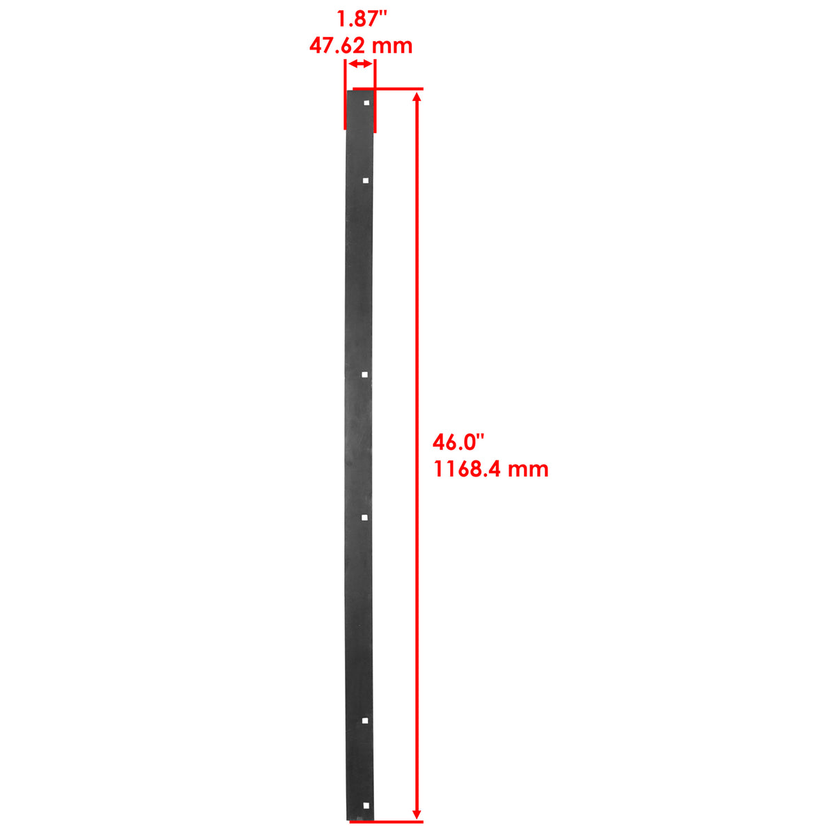 Cutting Scraper Blade Replacement for John Deere D105 E180 G110 (2006–2007)