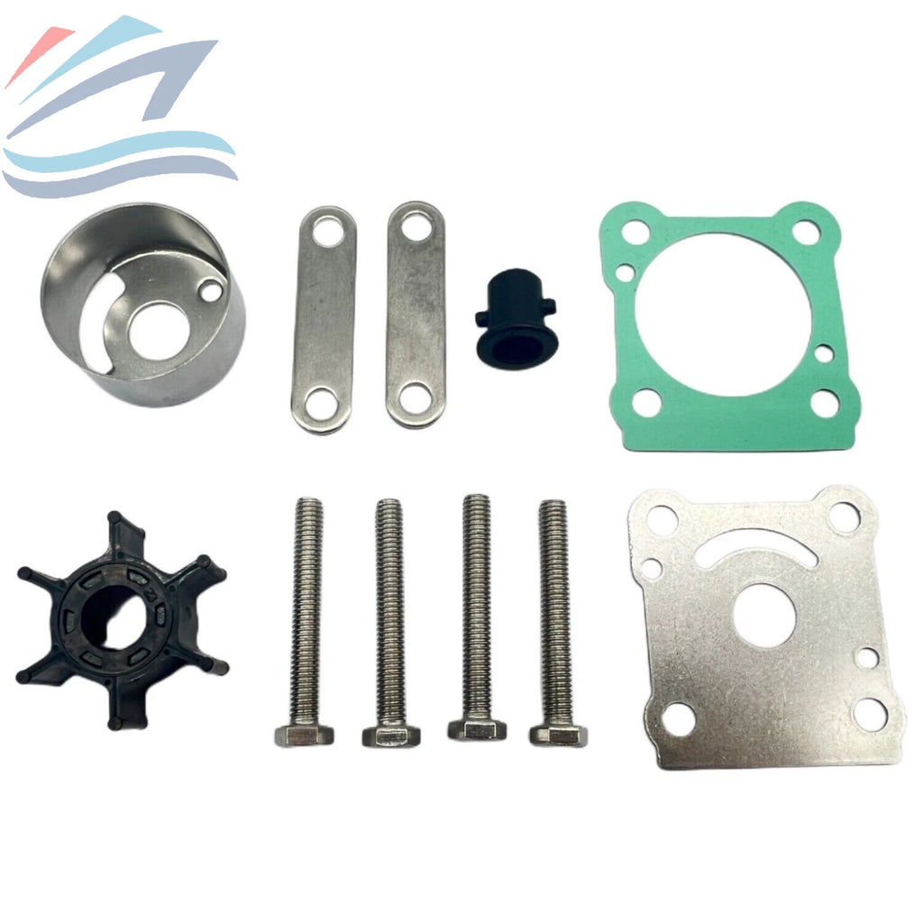 Water Pump Impeller Service Kit for Yamaha 2 Stroke 6-8 HP (EM 6N0 6G1-W0078)
