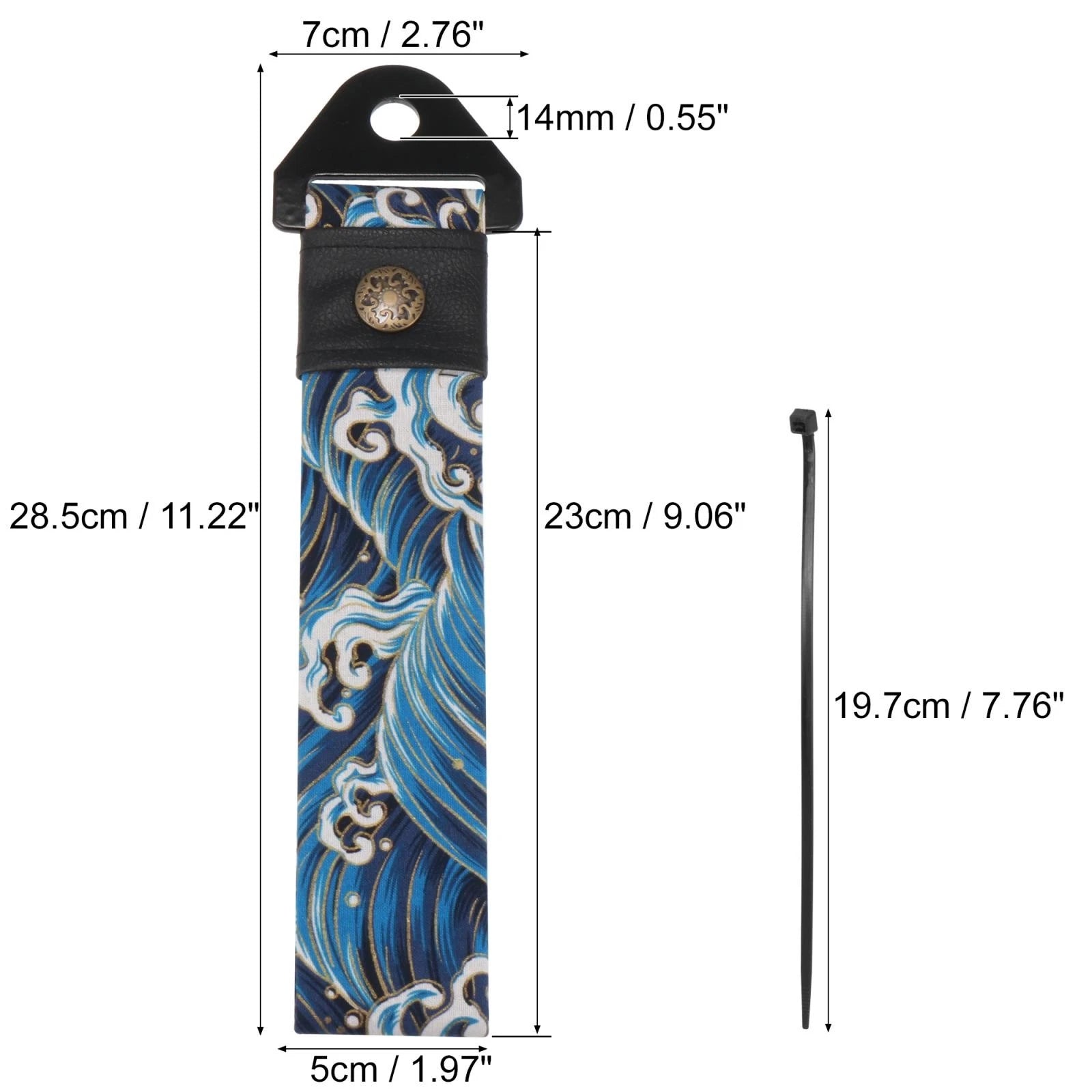 Tow Strap Kit Replacement for Toyota Hilux Trailer Recovery (2005–2015)