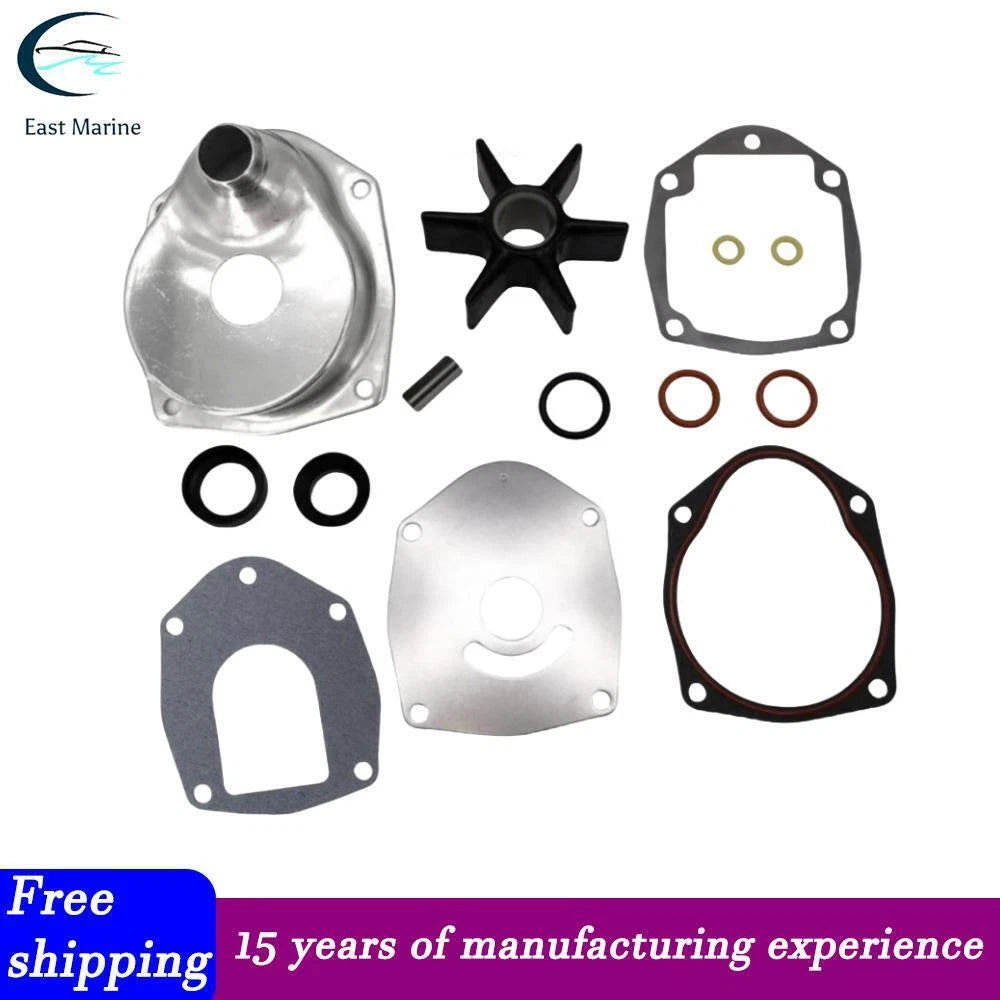 Water Pump Impeller Kit W/Housing Mercury 4-Stroke 40 50 60 70 HP 46-817275A5