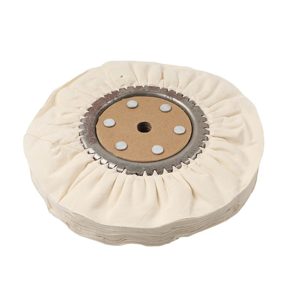 10 Cotton Airway Buffing Wheels for Bench Grinder