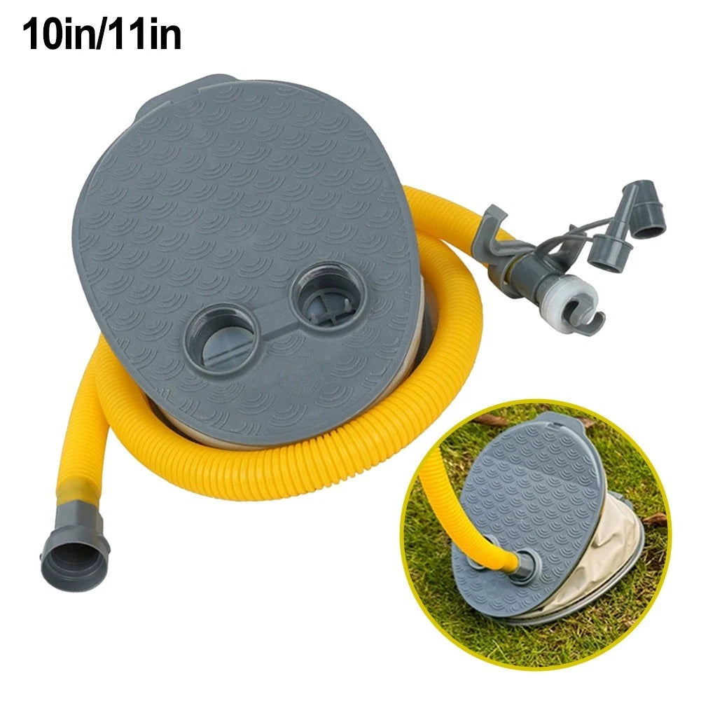 Compact Foot Pump for Inflatables (Camping, Boating, Beach)
