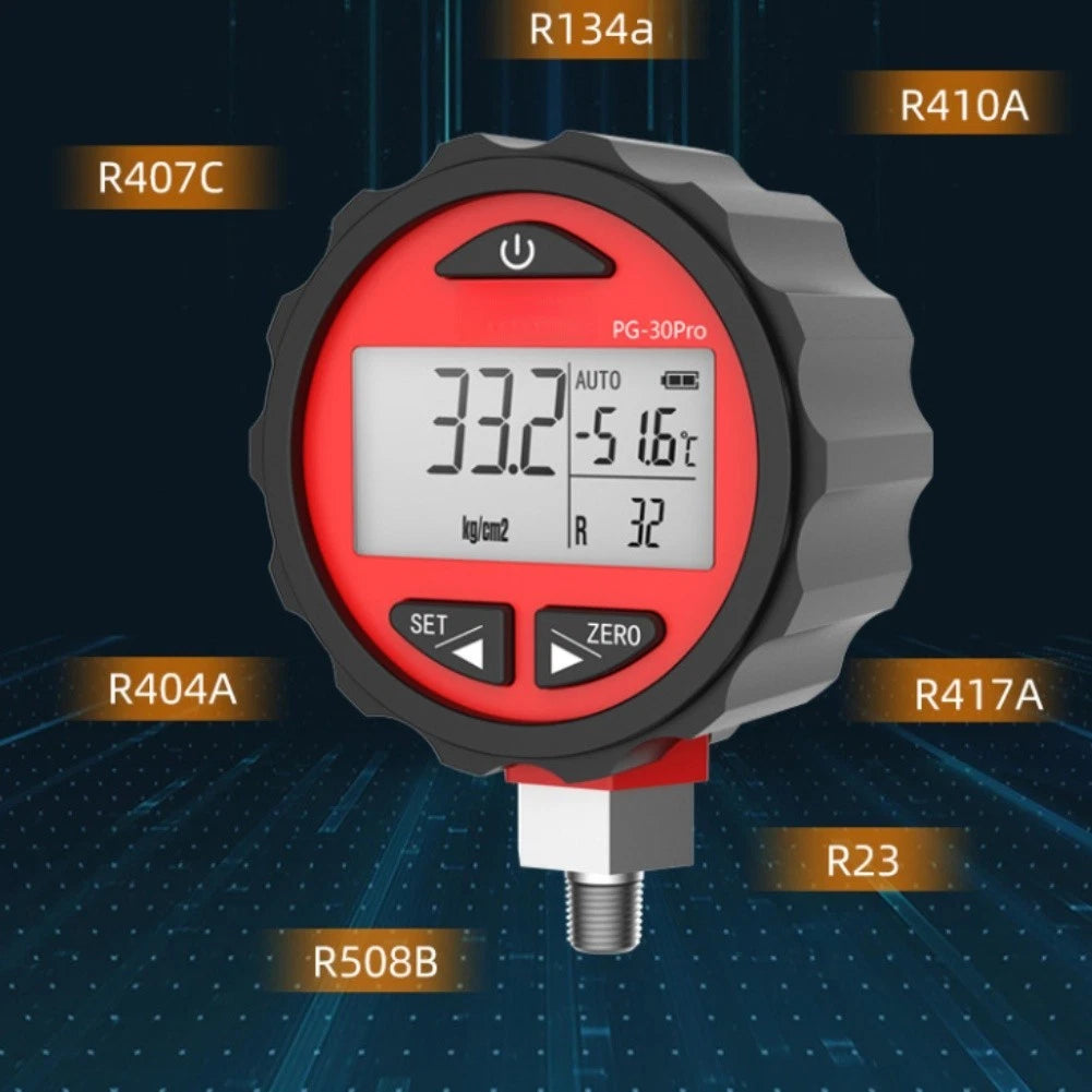 PG30PRO Digital Pressure Gauge for Standard 18inch NPT Interface