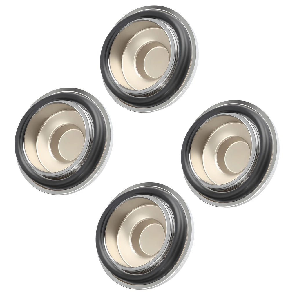 Set of 4 Engine Valve Tappet Adjustment Cover Caps for Honda TRX 250 300 350 400 450 500