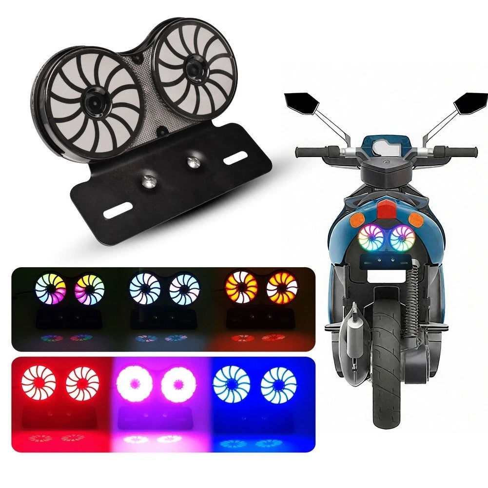 LED Rear Brake Light Waterproof Flashing Road Safety Waterproof Design