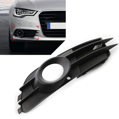 Right Side Front Bumper Fog Light Grille for Audi A6 C7 (2012–2015)