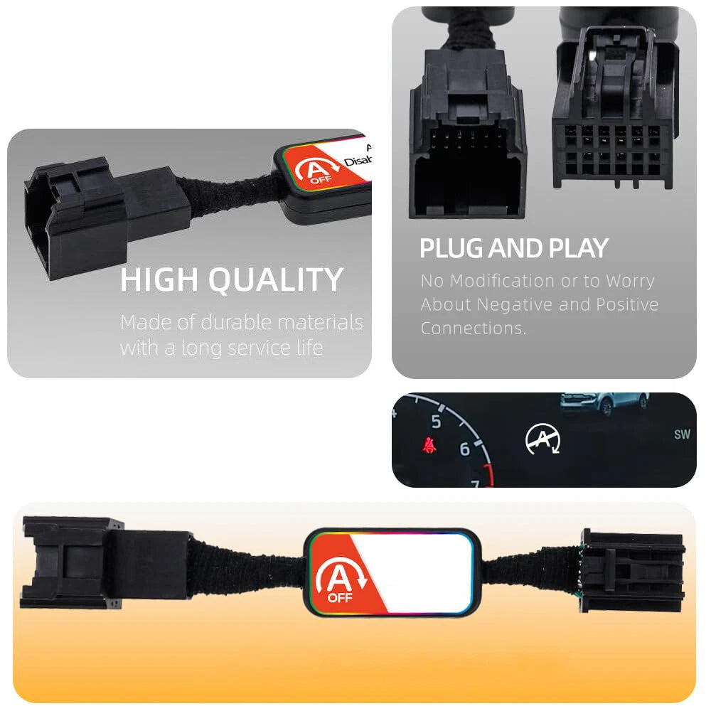 Auto Stop Start Engine Eliminator Device Cable for Ford Maverick (2022–2024)