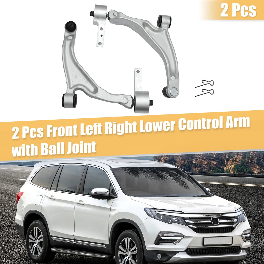 2pcs Front Lower Control Arms W Ball Joints for Honda Pilot (2009–2015)