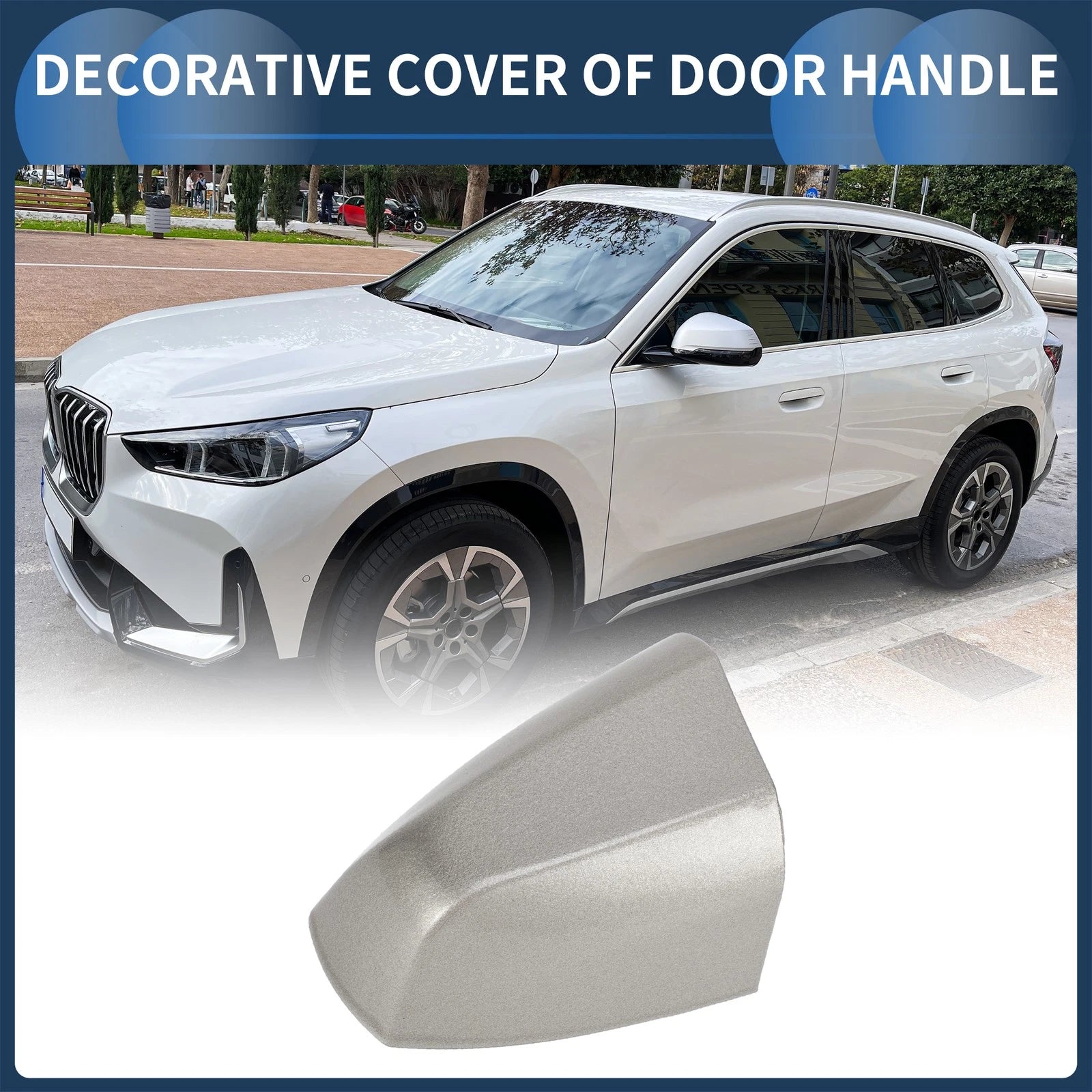 Door Handle Cover Front Left OEM Replacement for BMW X1 X2 (2015–2018)