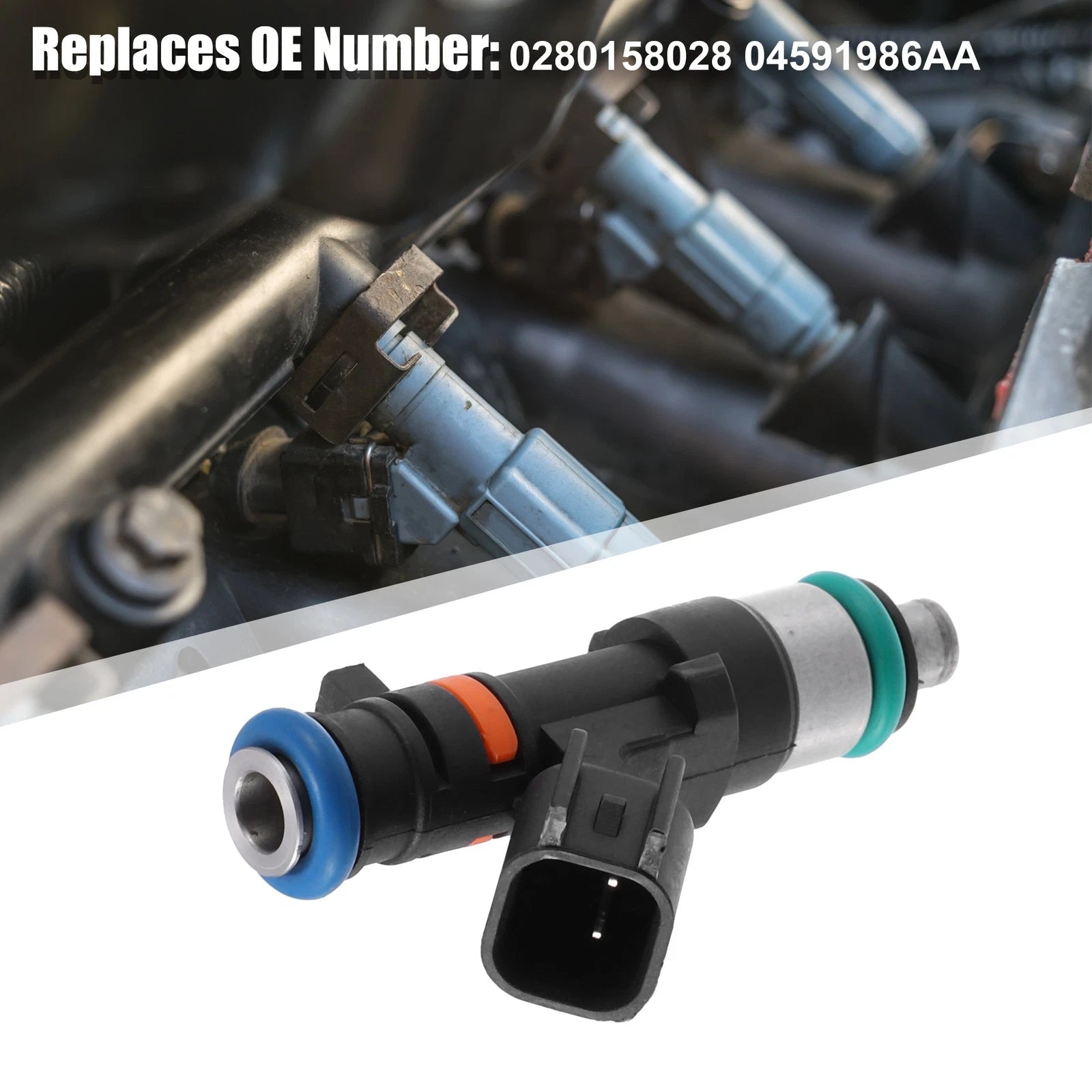 Fuel Injector Nozzle Flow Matched for Dodge Charger (2006–2010)