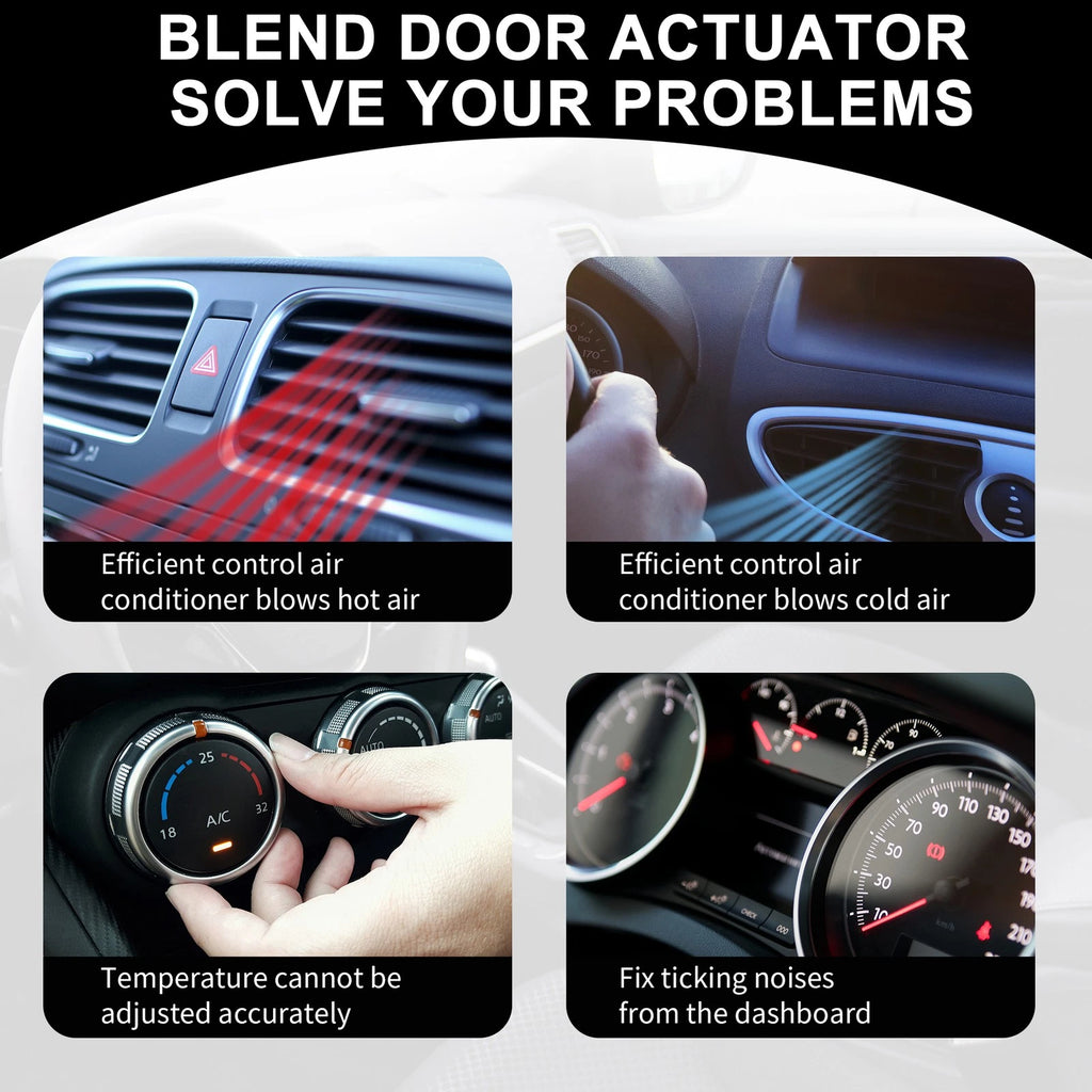 HVAC Heater Blend Door Actuator Replacement for VW e-Golf (2015–2018)