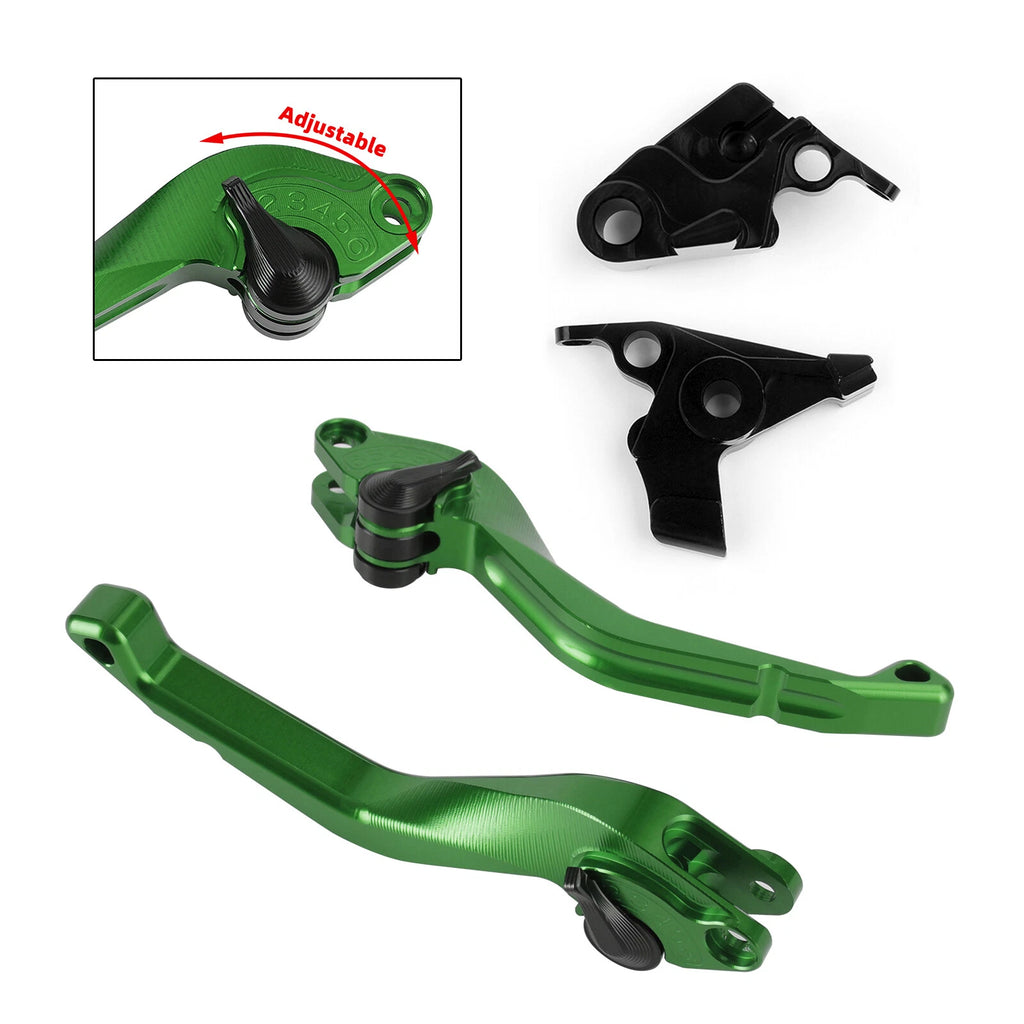 CNC Short Clutch Brake Lever for Kawasaki ER-6N NINJA 650R/ER-6F VERSYS (2006–2018)