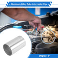 2.01" OD Intercooler Pipe for - Silver Tone, 3" L, 0.07" Thickness