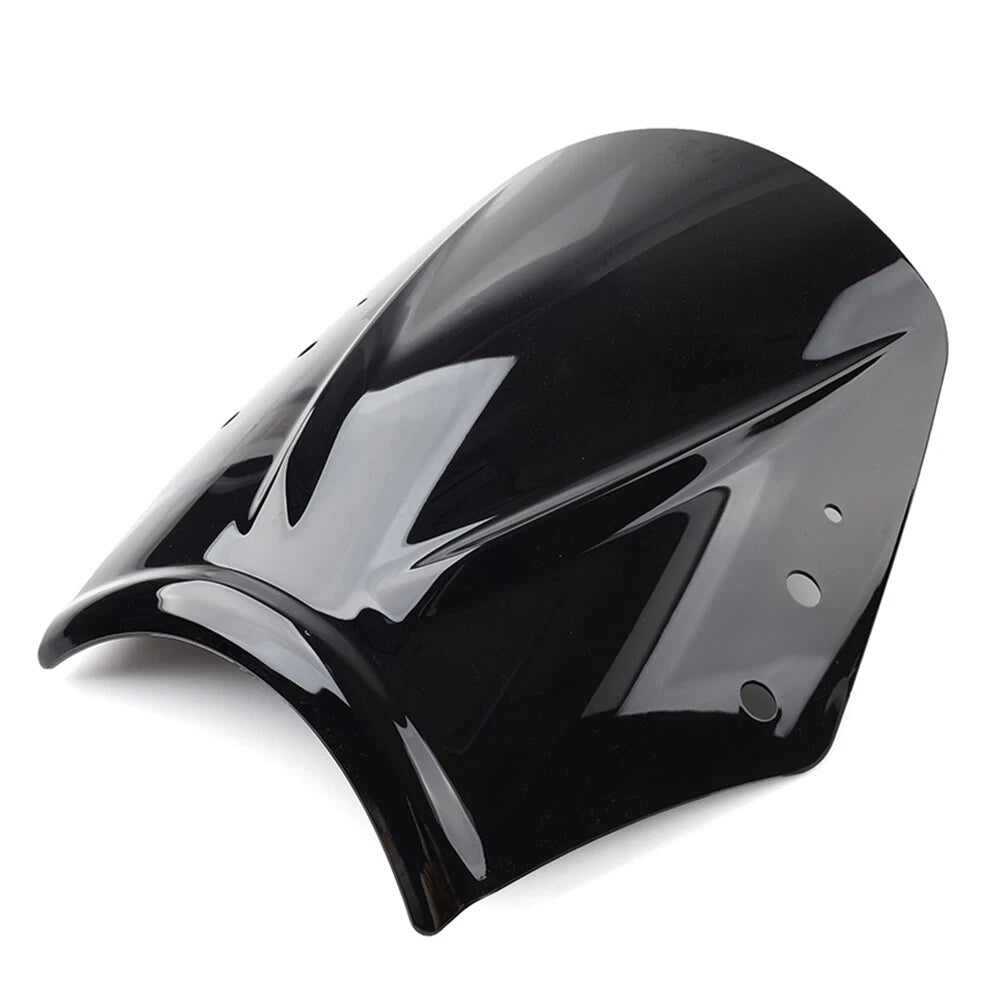 Windshield Deflector for Universal Motorcycle (All Years) - Black